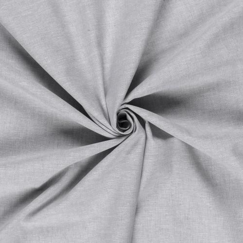 Halvlinne Chambré Ljusgrå, 160 g/m²