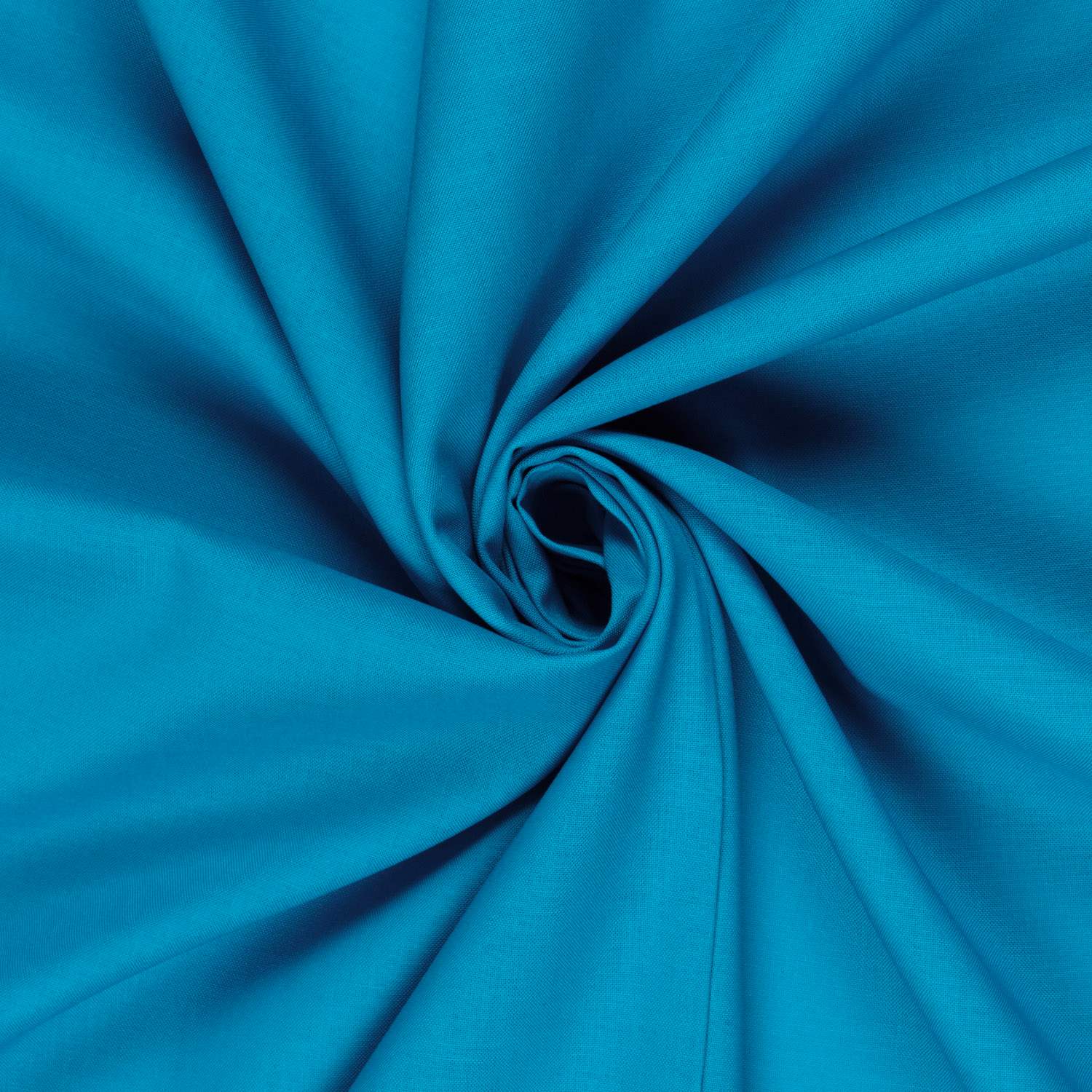Bomullsväv Turkos, 140 g/m²