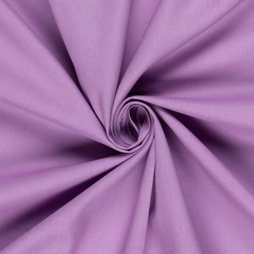 Bomullsväv Ljuslila, 140 g/m²