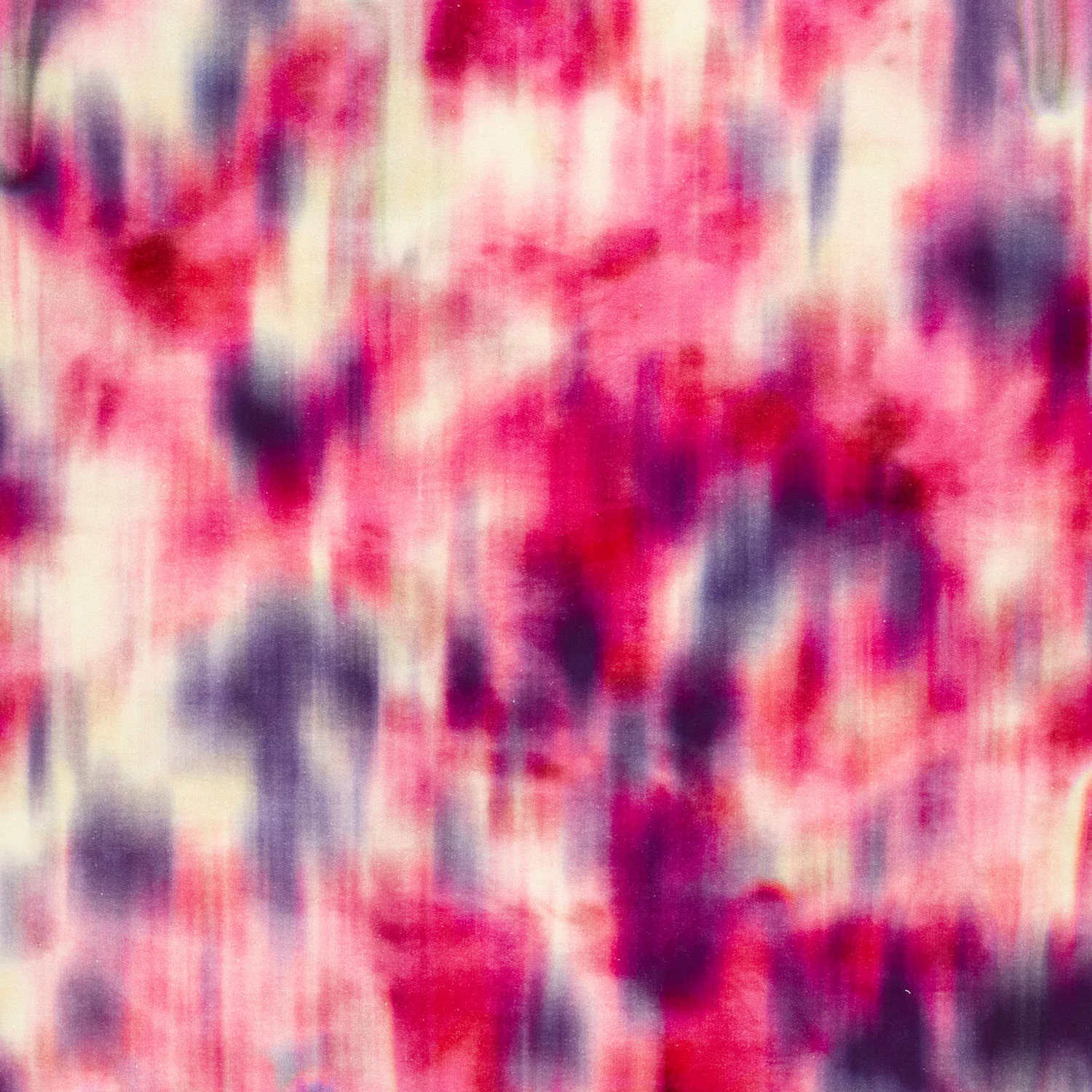 French terry, abstrakt mönster – fuchsia