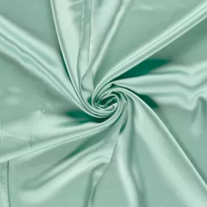Satintyg - Mörk mint