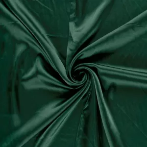 Satintyg - Mörkgrön