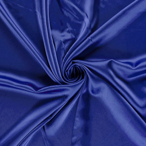 Satintyg Royalblå, 175 g/m²