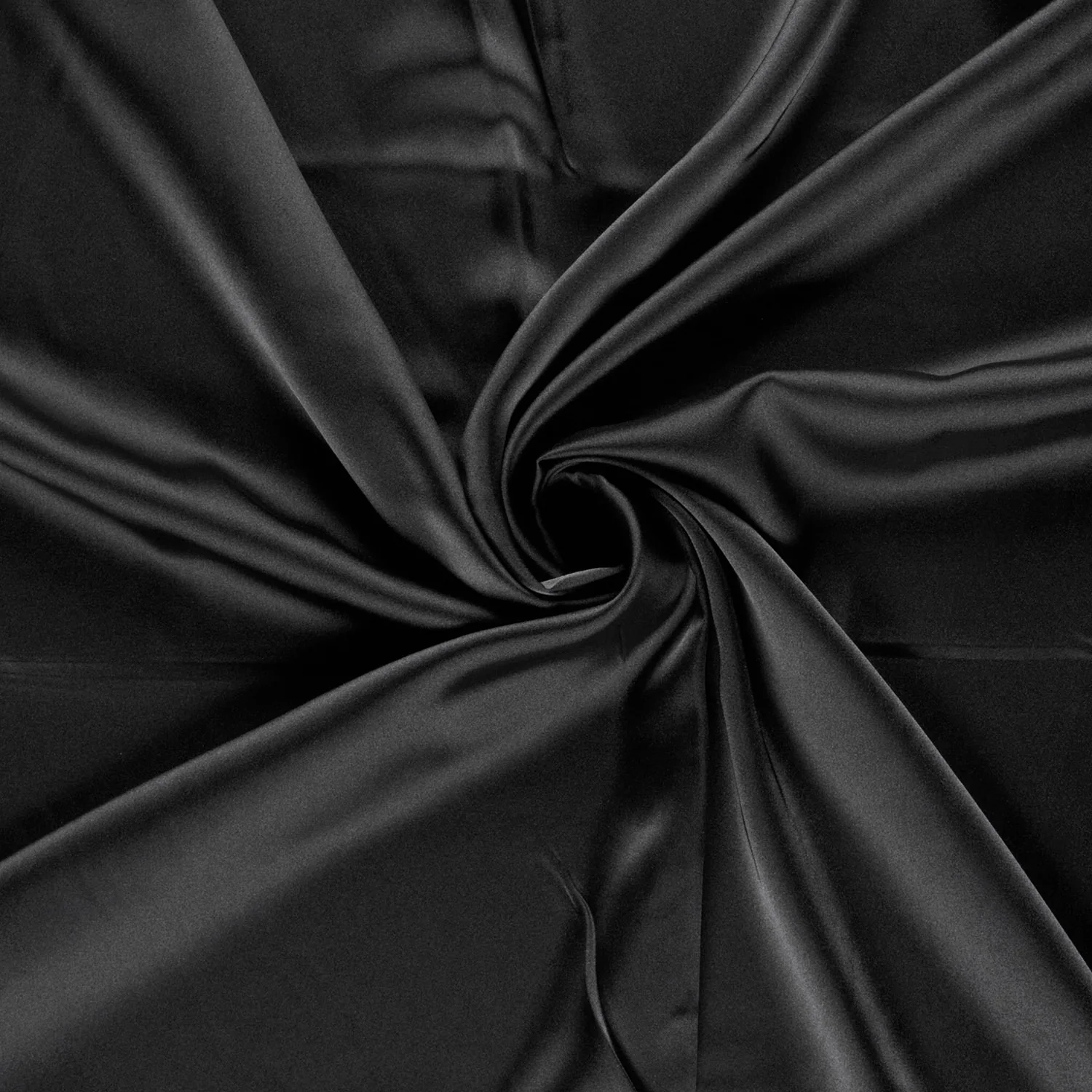 Satintyg, enfärgat – polyester/elastan
