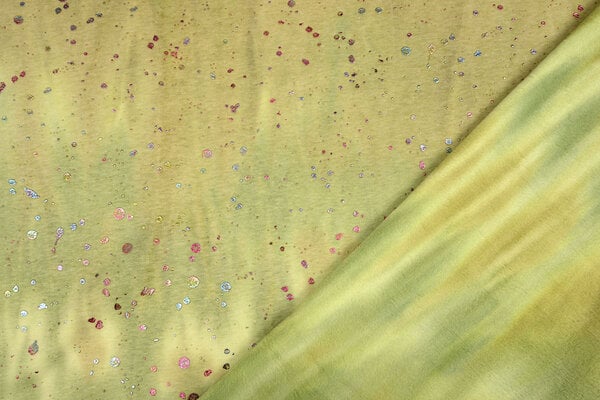 Alpfleece Tie die Green Drops