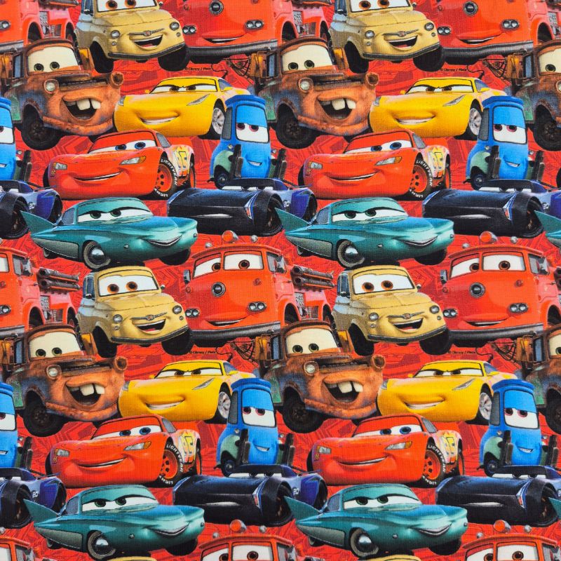 Trikåtyg, licens – Disney Cars