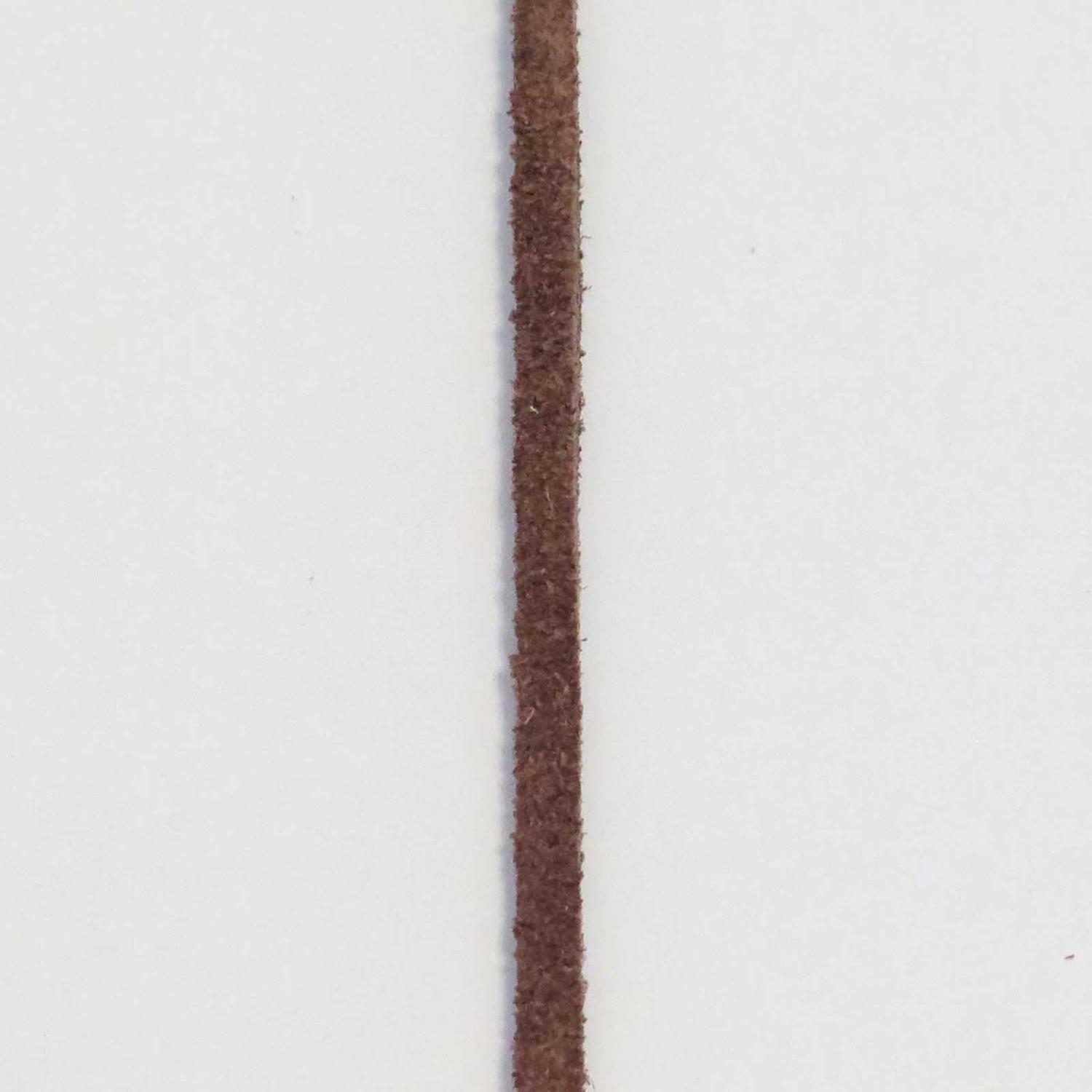 Lädersnodd mocka - Brun