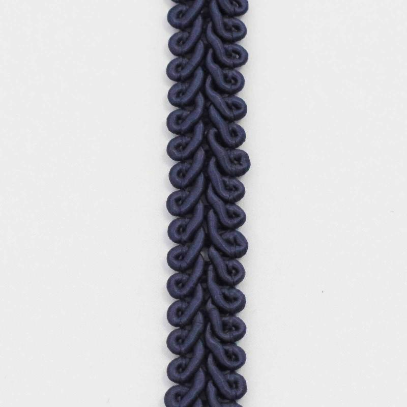 Möbelband agraman 10 mm - Marinblå
