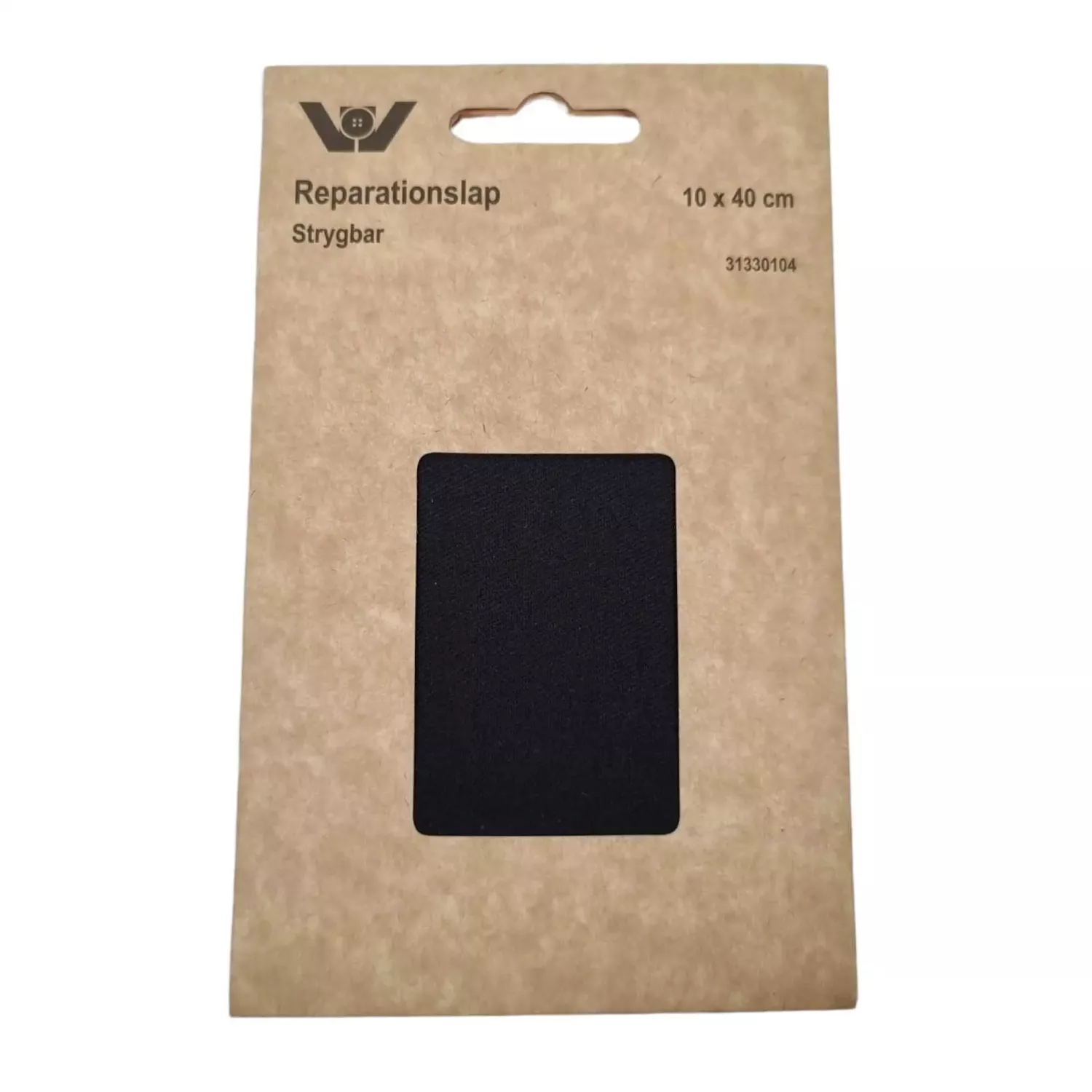 Kraftig reparationslapp - Svart