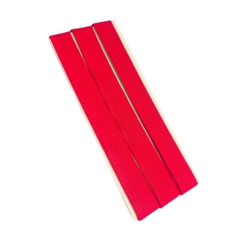 Bendelband 13 mm, 3 m, röd