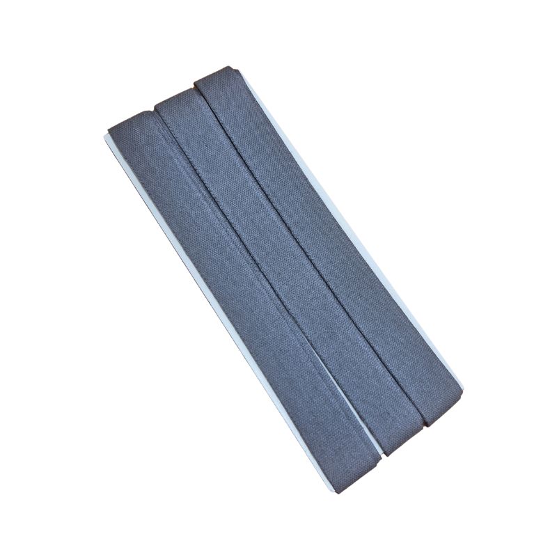 Bendelband 13 mm, 3 m, mörkgrå