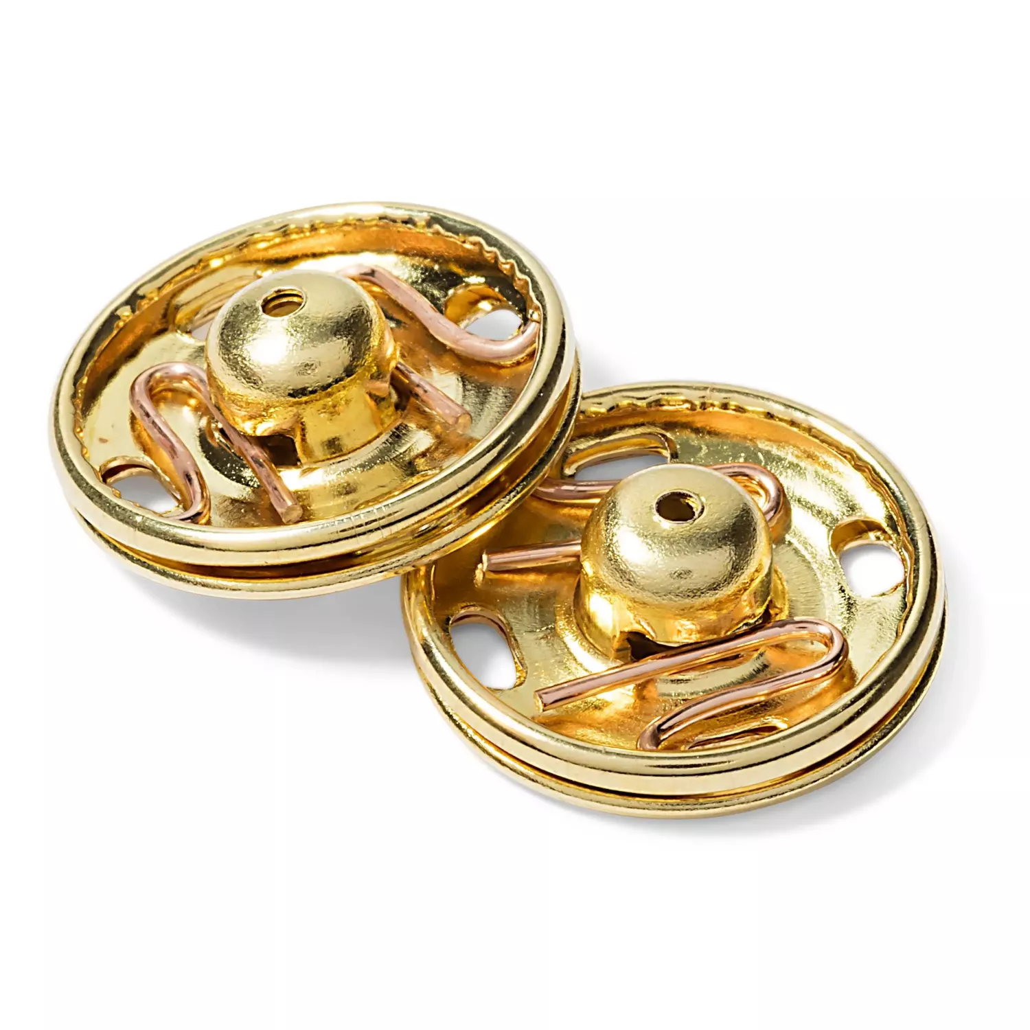 Tryckknappar - Guld