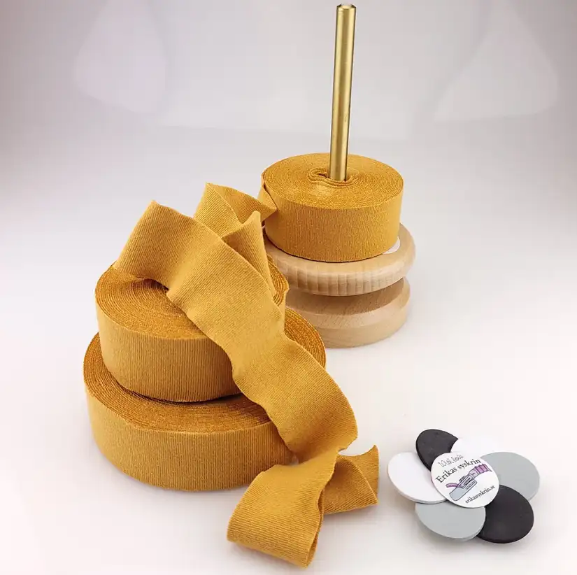 Kantband interlock Golden Must - 5 meter