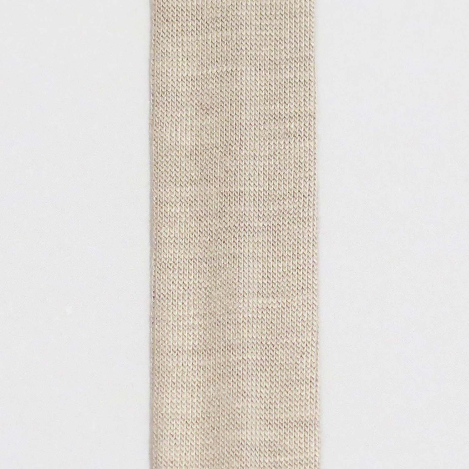 Trikåkantband/snedslå 20 mm - Beige