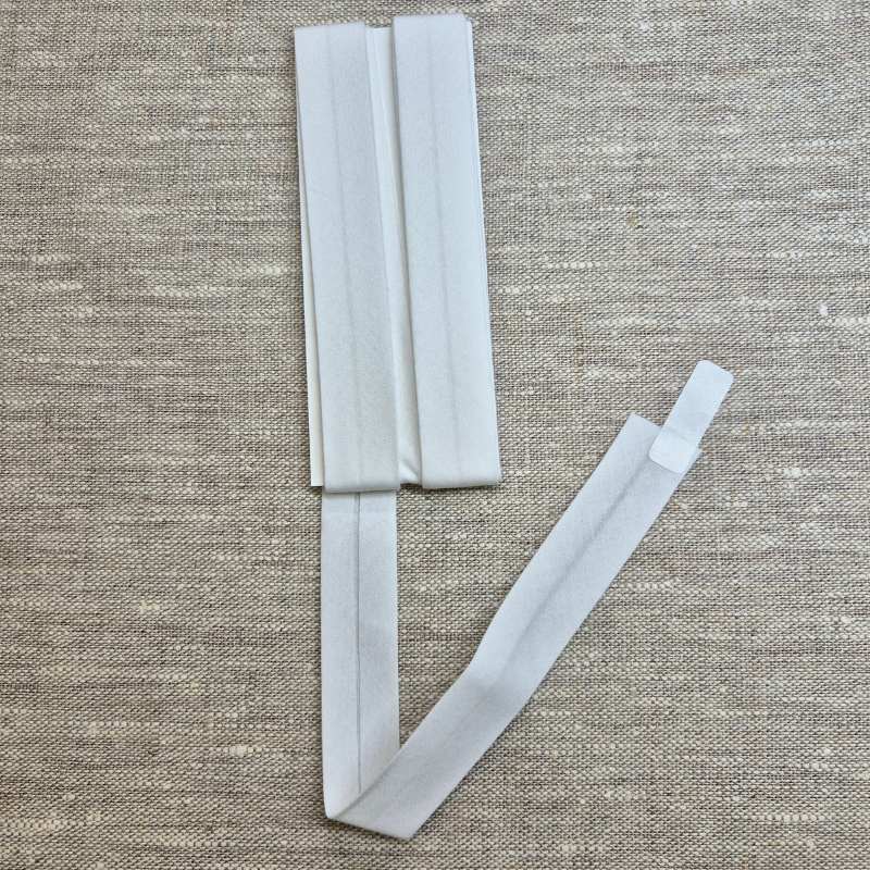 Bomullssnedslå 20 mm, 3 m, vit