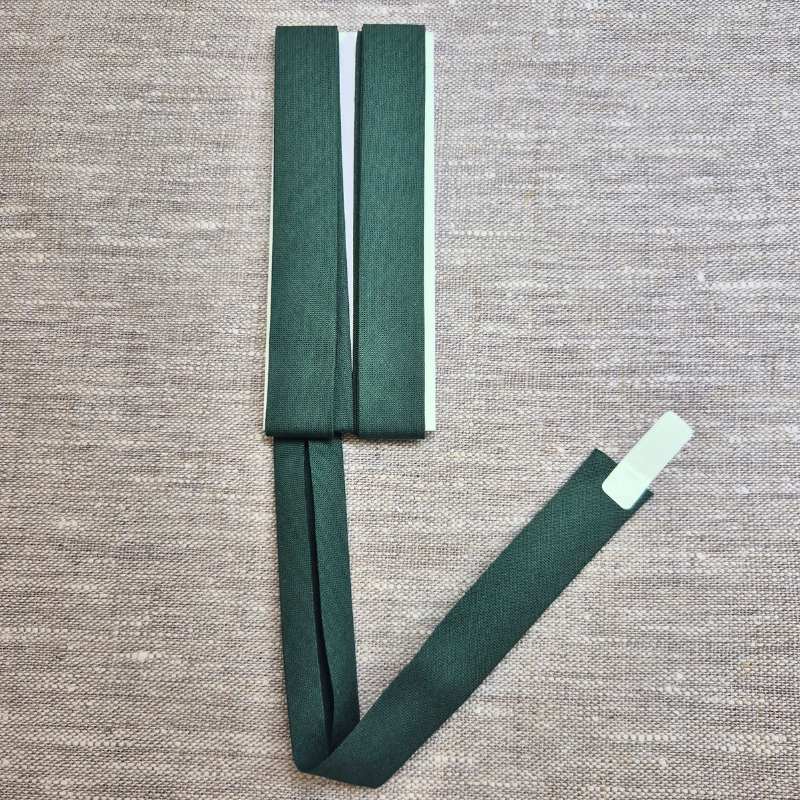 Bomullssnedslå 20 mm, 3 m, mörkgrön