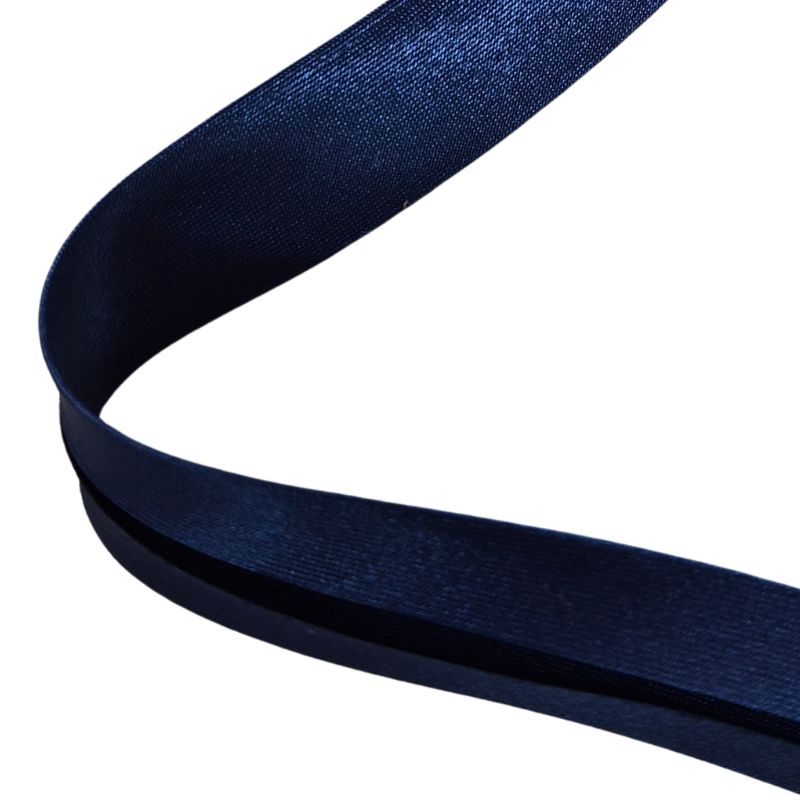 Satinsnedslå 20 mm, 3 m, royalblå