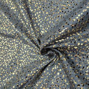 Jeans med leopardprint folie Mörkblå