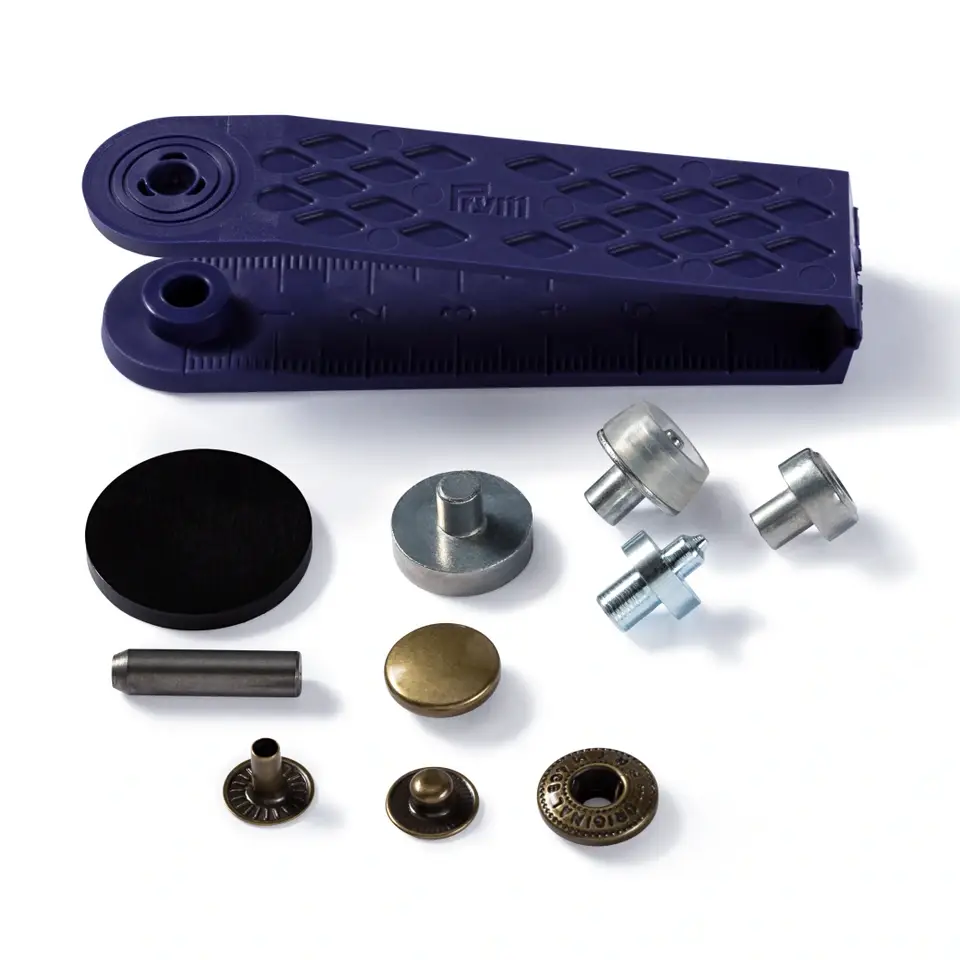 Prym Anorak tryckknappar 12 mm - antikmässing, 10 st