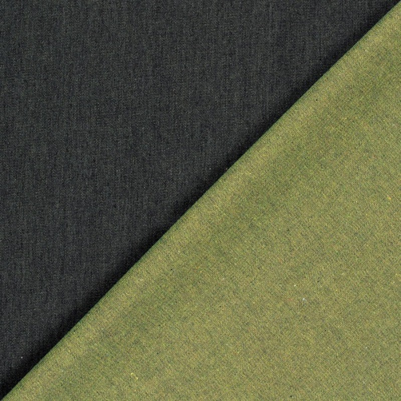 2-färgad Jeans Grön