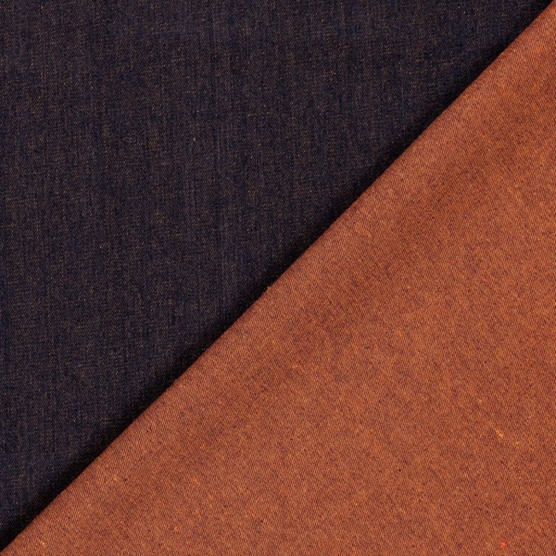 2-färgad Jeans Orange