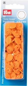 Plasttryckknappar 30 st Orange