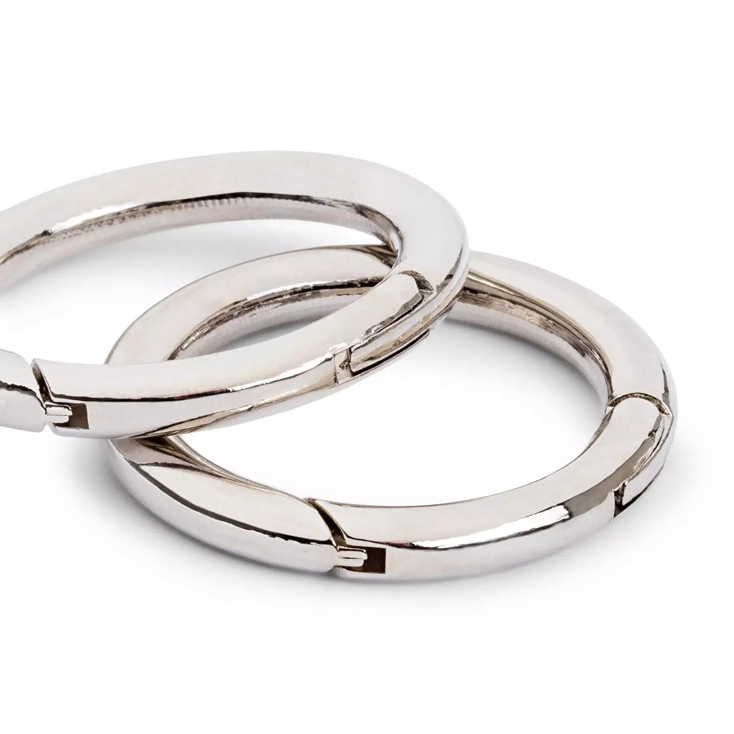 Öppningsbara ringar 35mm - Silver