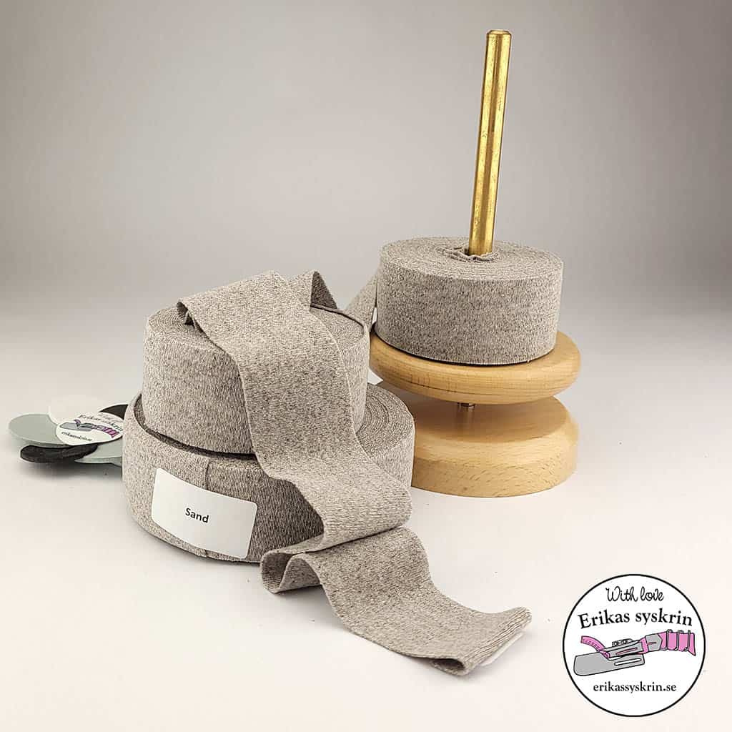 Kantband interlock Sand - 5 meter