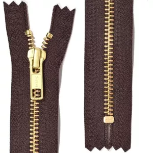 Jeanslås guldmetall 6 mm