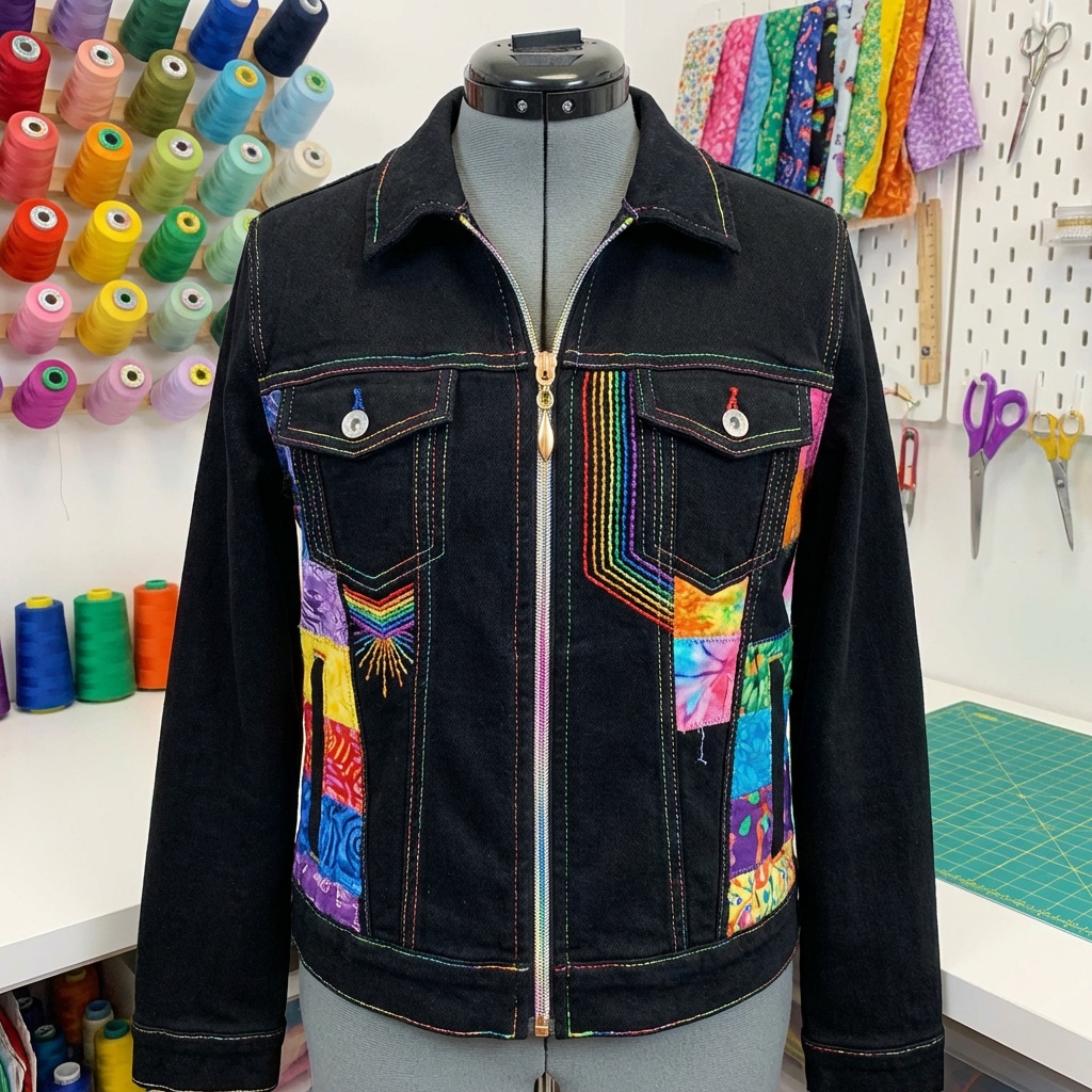 Jacklås delbar - 6 mm spiral Cose - Rainbow