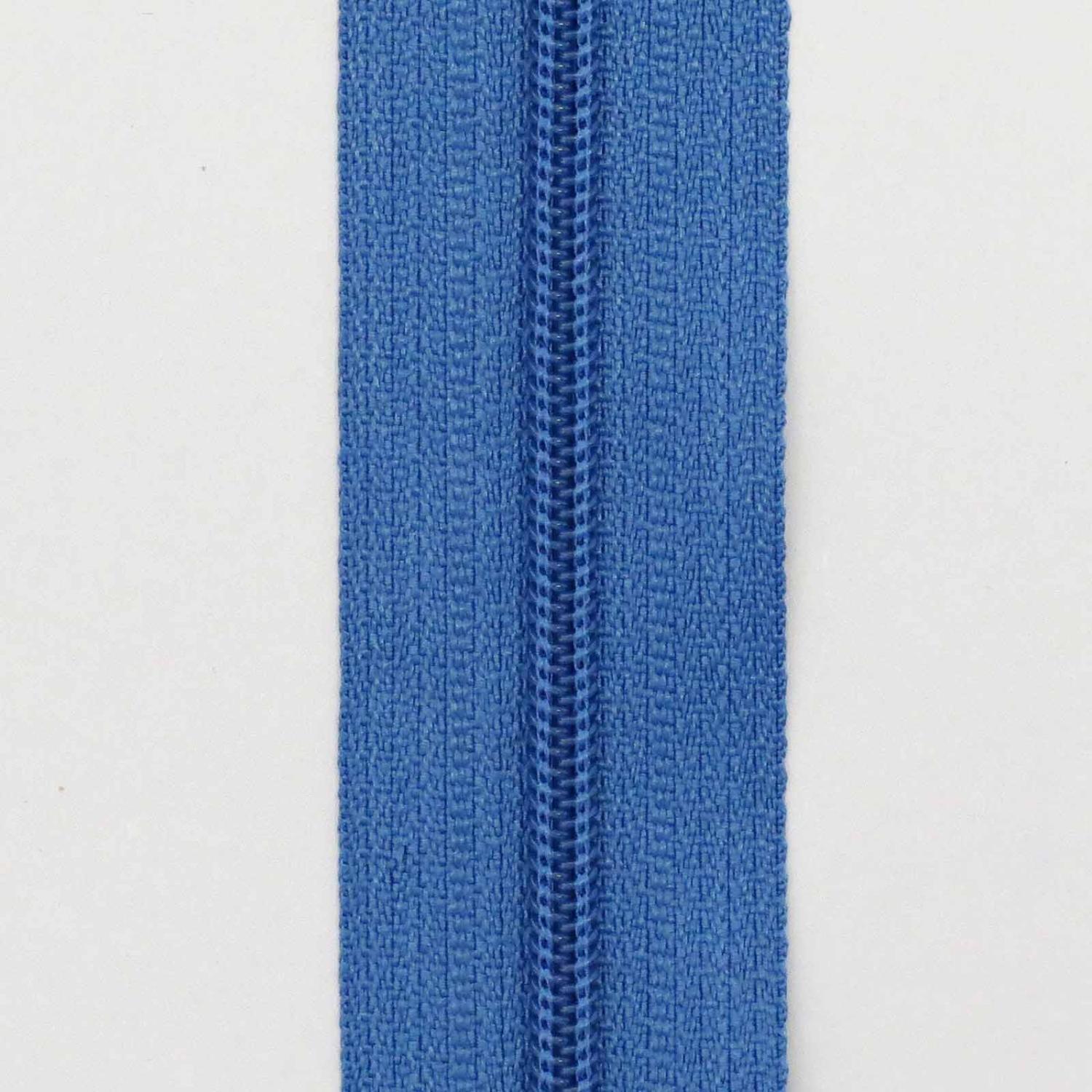 Blixtlås metervara 6 mm - Blå