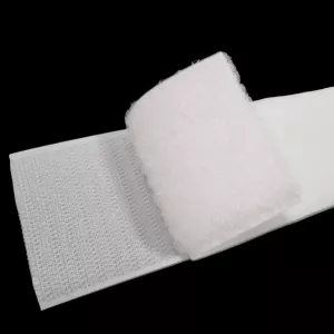 Kardborreband att sy fast - Vit