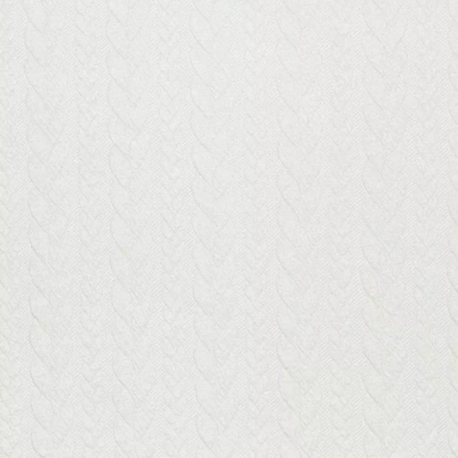 Kabelstickad jacquard, ecru