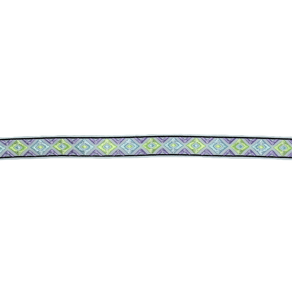 Jacquardband 13mm Vit