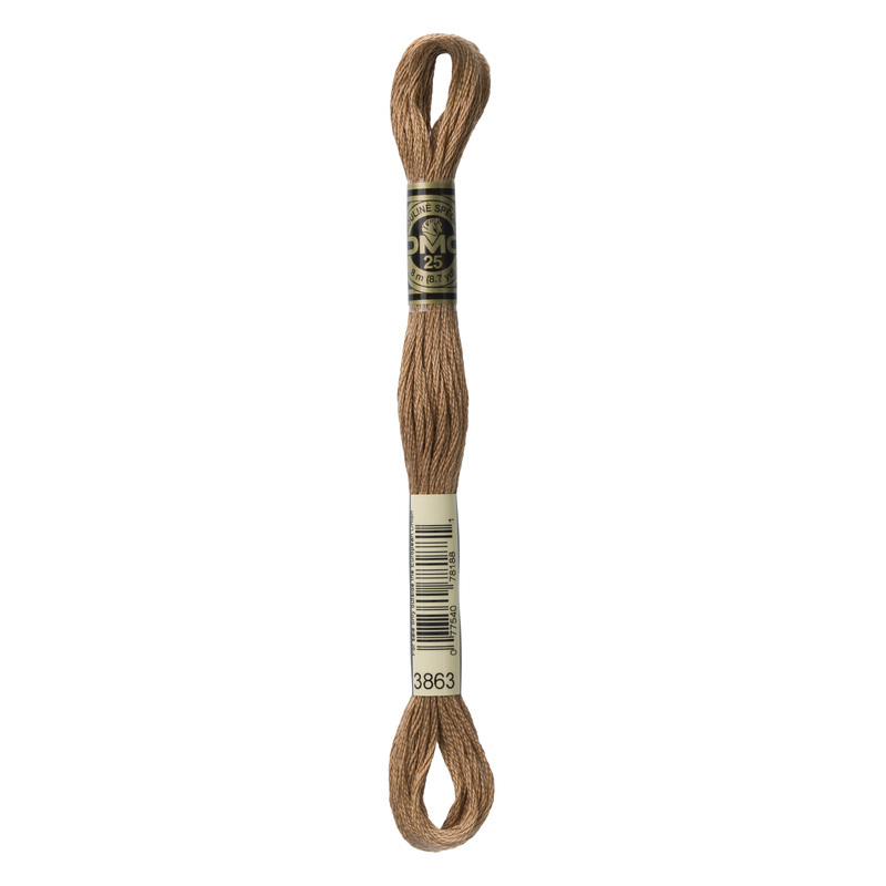 DMC Moulinégarn Färg 3863