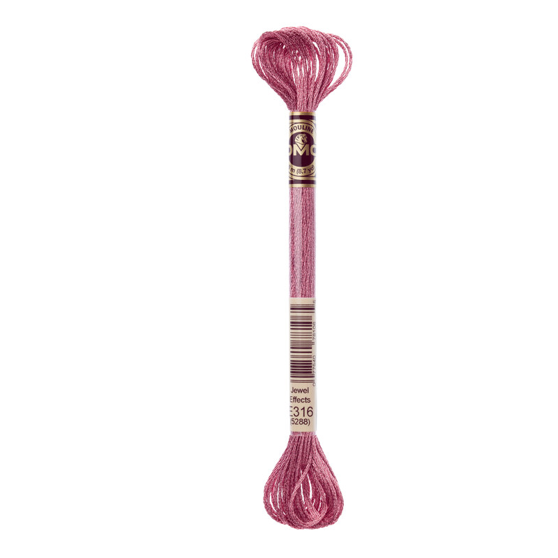 DMC Mouliné Light Effects - Metallic Heather E316