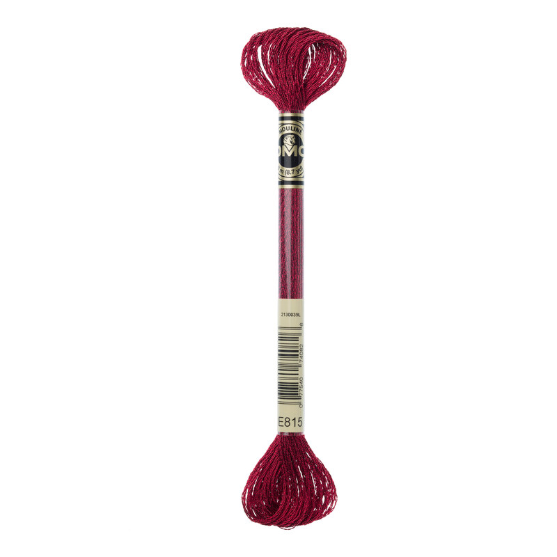 DMC Mouliné Light Effects - Metallic Black Cherry E815