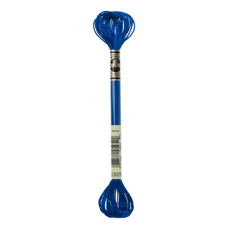 DMC Mouliné Light Effects - Metallic Gentian Blue E825