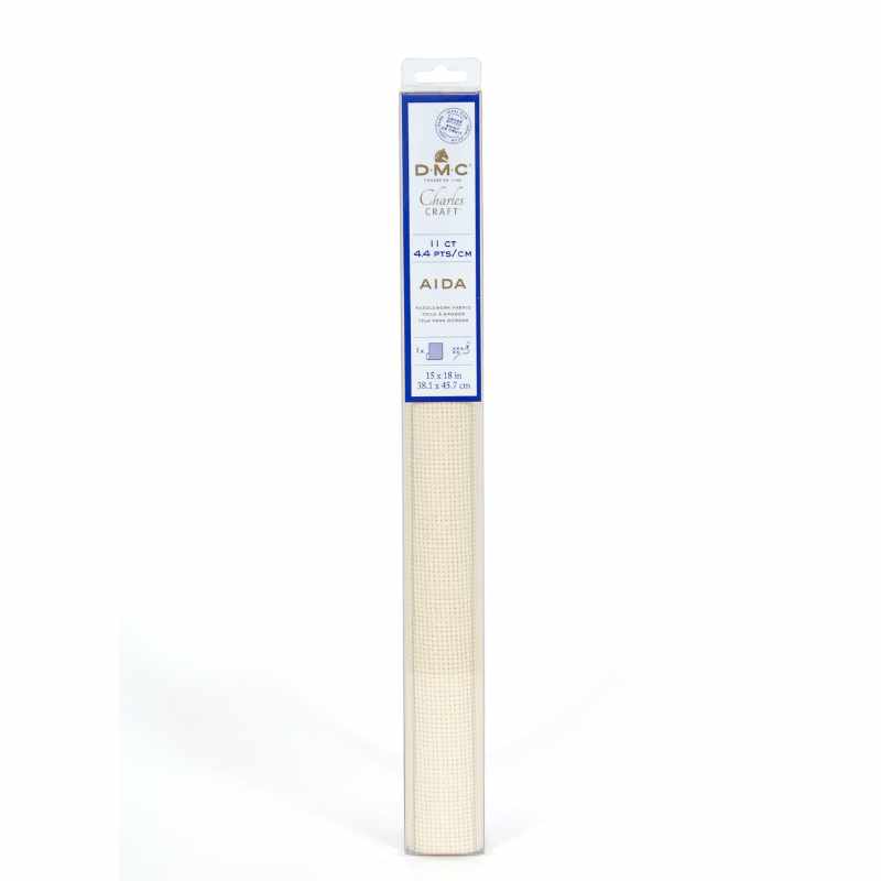 DMC Aidaväv 4,4 hål/cm Ecru