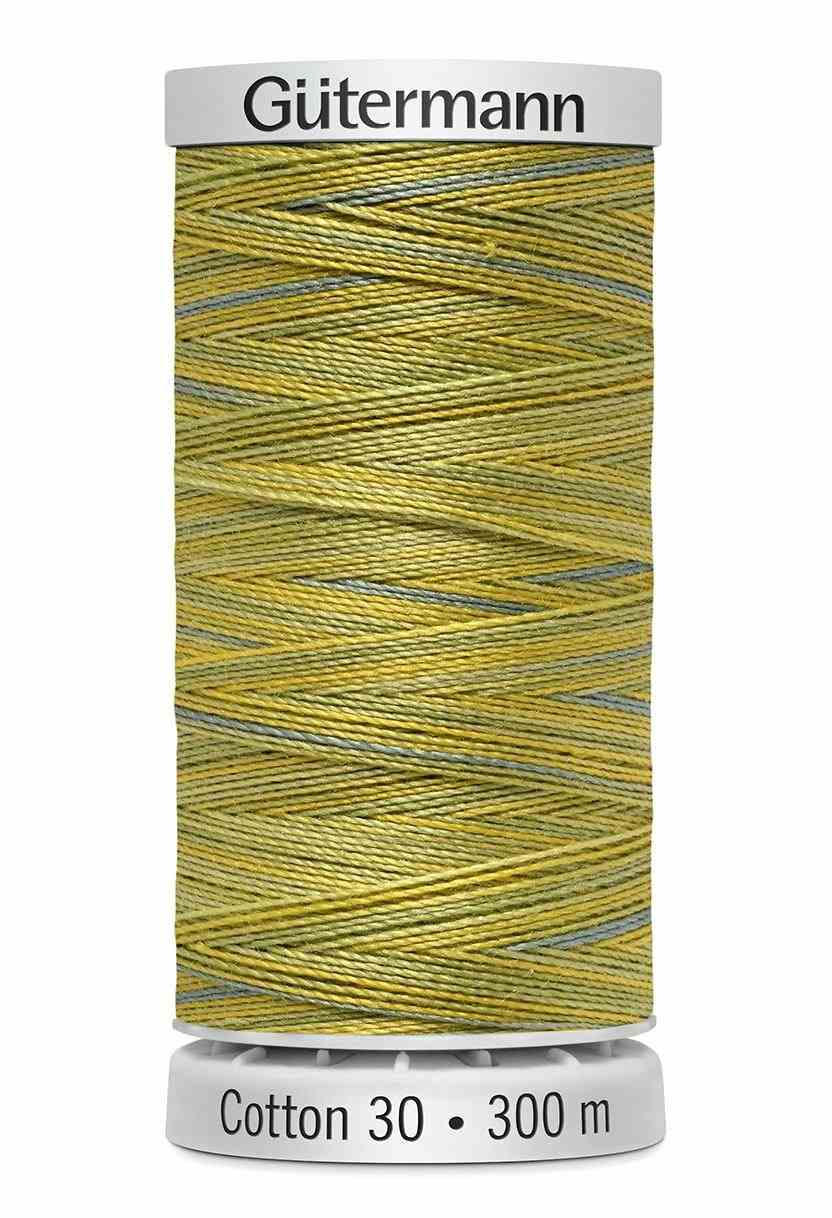Cotton 30 Melerad Gul-Lime / 4017