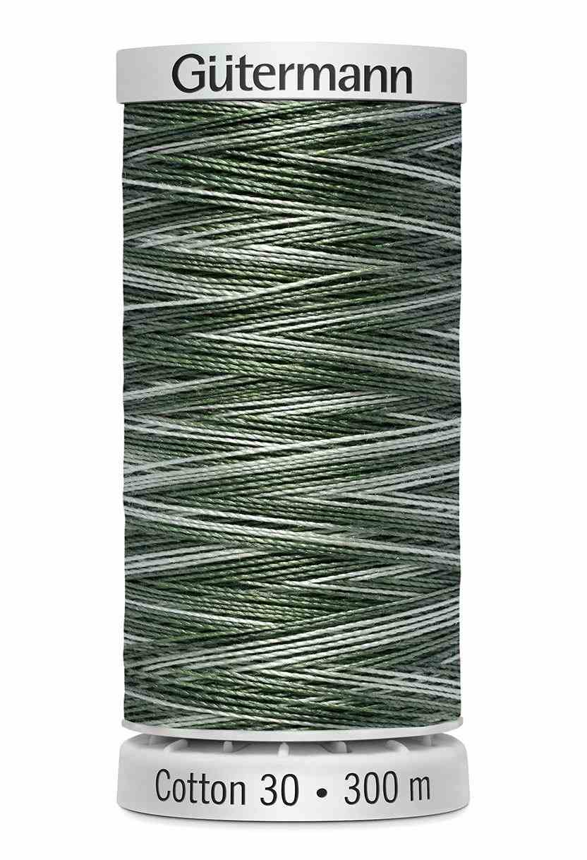 Cotton 30 Melerad Grön-Mint / 4037