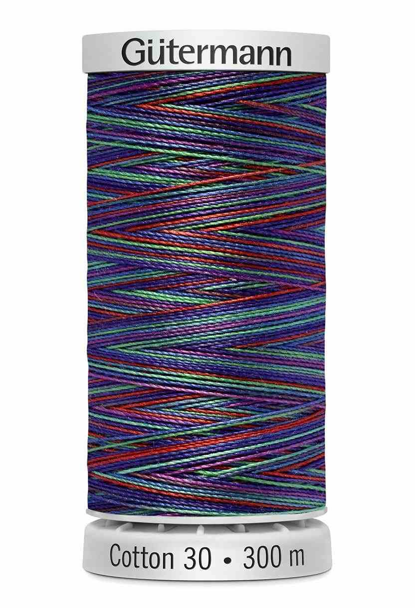 Cotton 30 Melerad Lila-Turkos / 4109