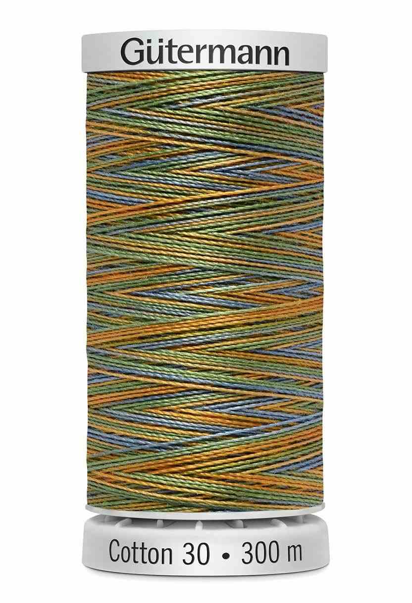 Cotton 30 Melerad Gul-Grön / 4118