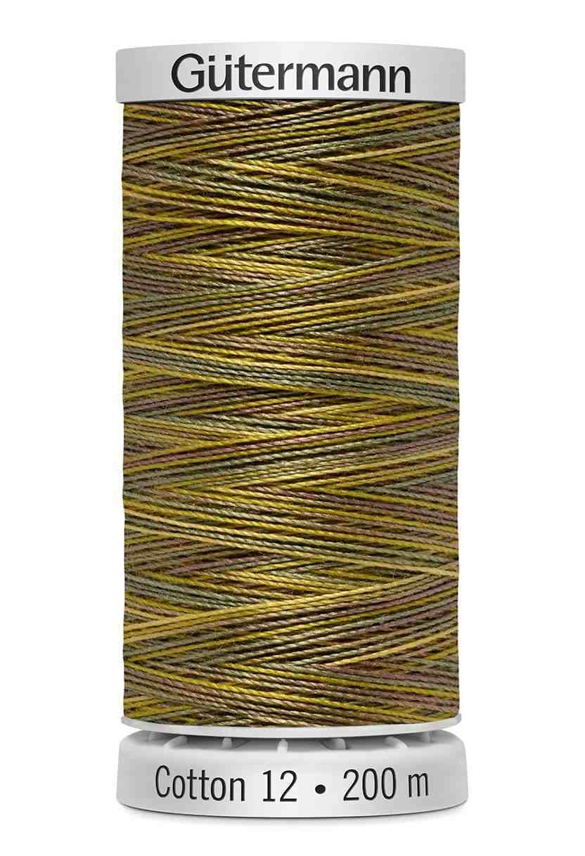 Cotton 30 Melerad Khakigrön-Beige-Gulgrön / 4009