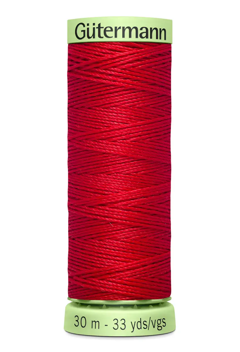 Knapptråd 30m Röd / 156