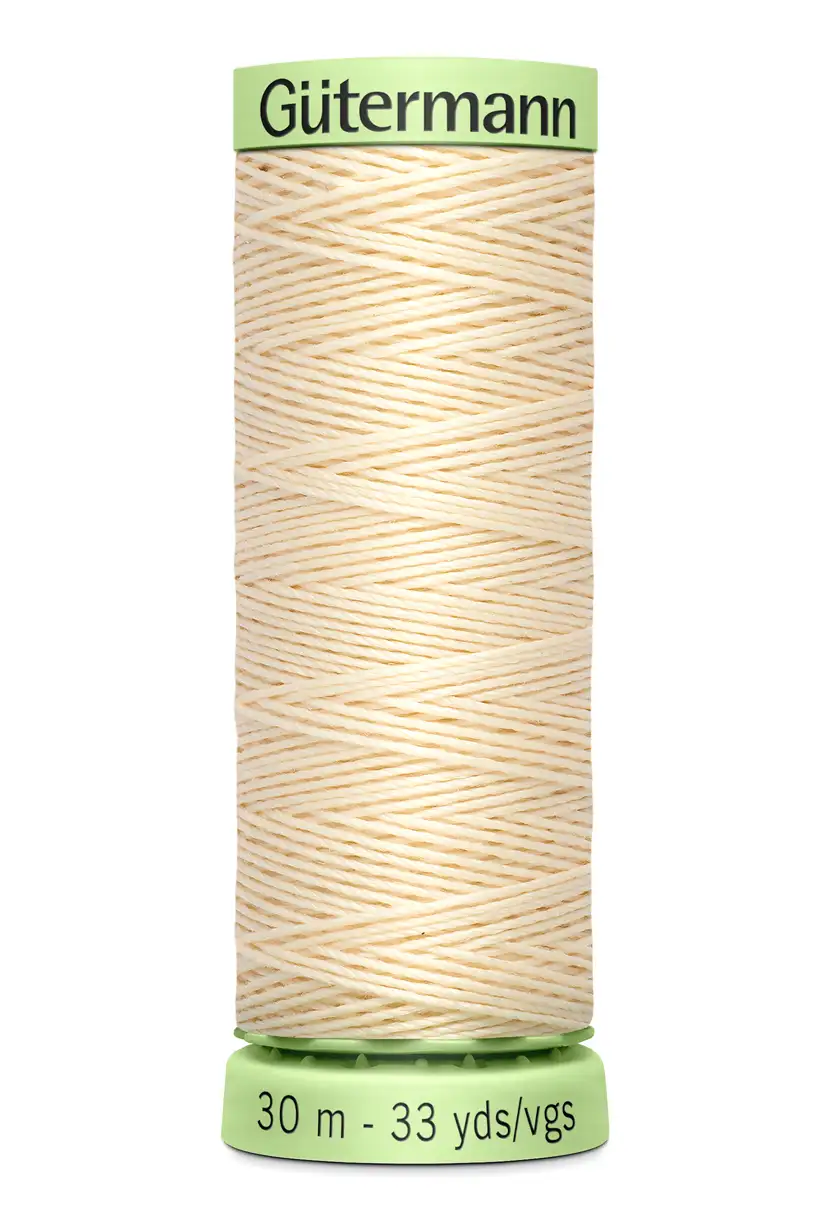 Knapptråd 30m Natur / 414