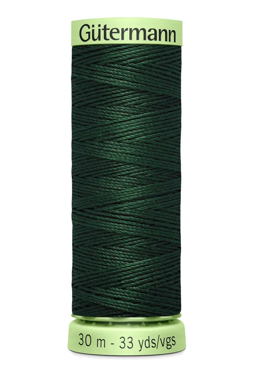 Knapptråd 30m Mörkgrön / 472