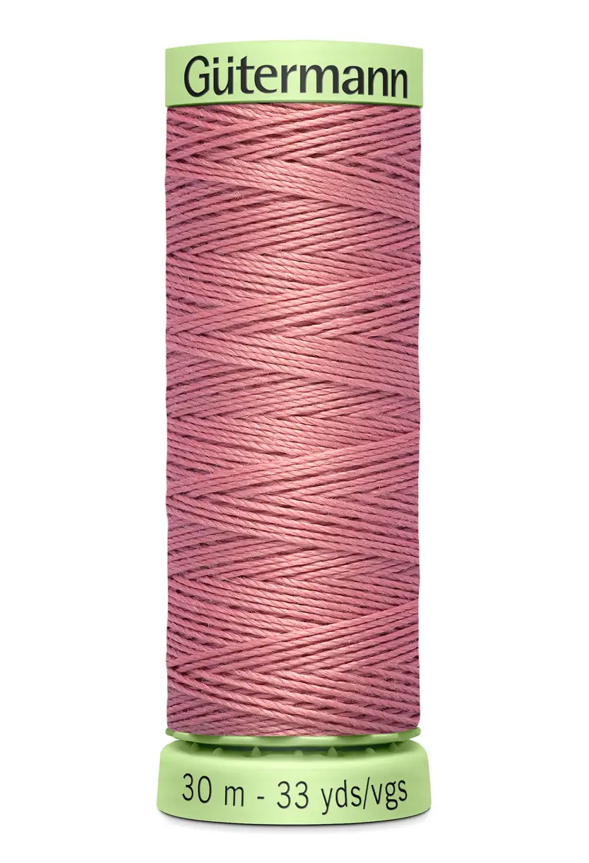 Knapptråd 30m Gammelrosa / 473