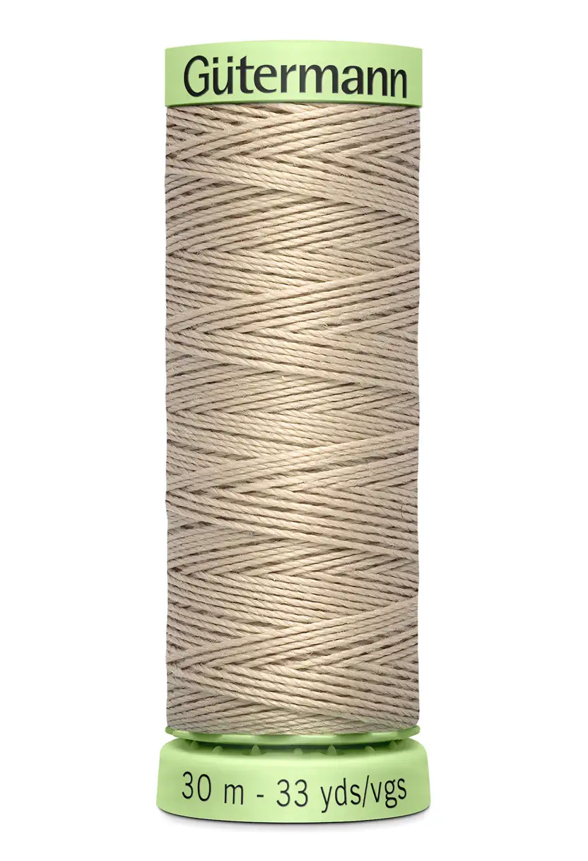 Knapptråd 30m Gråbeige / 722