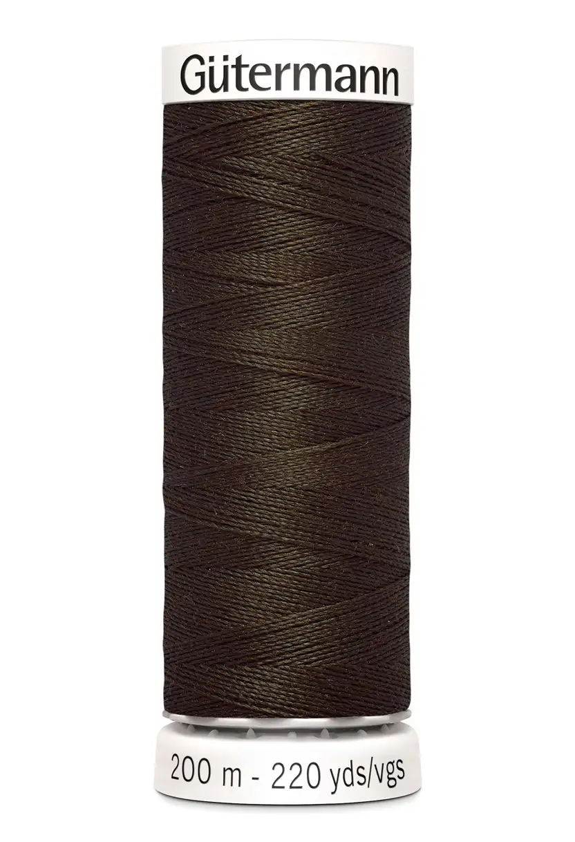 Polyestertråd 200 m Brun / 21